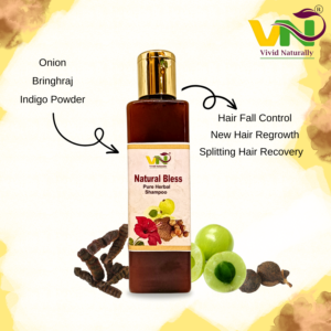 Natural Bless Pure Herbal Shampoo- Vivid Naturally